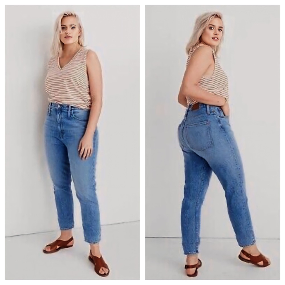Madewell The Momjean in Melva Wash